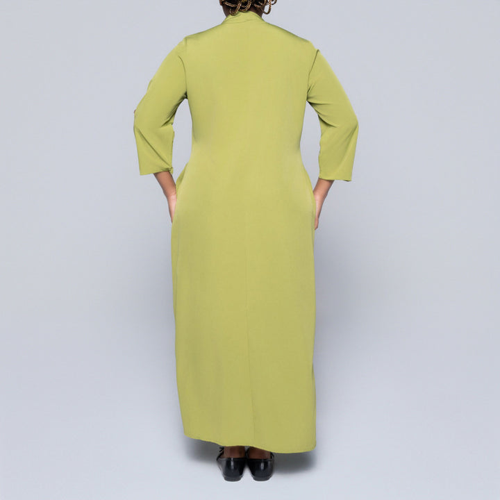 Plus Size Chartreuse Tunic