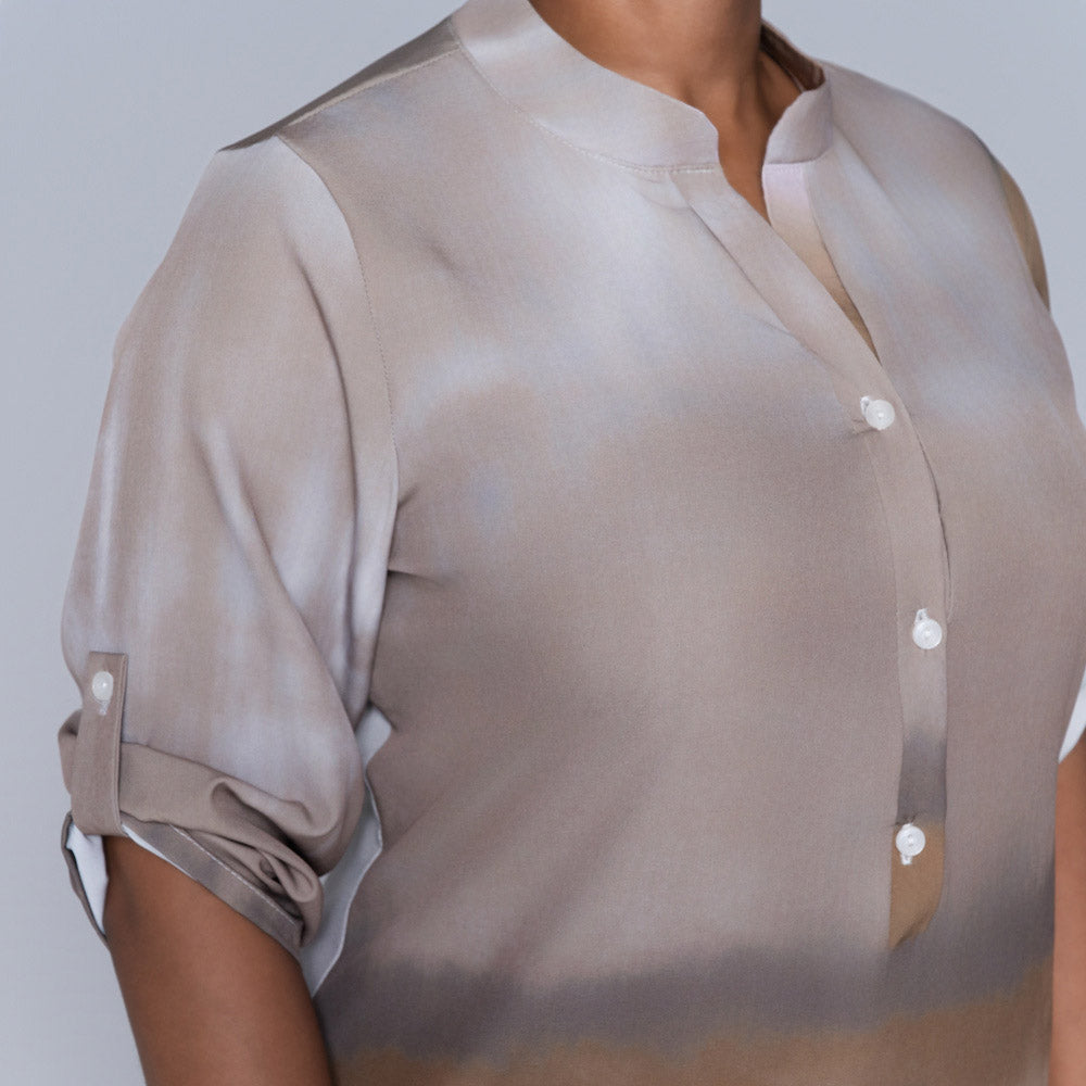 Ladies Printed Plus Size Tunic