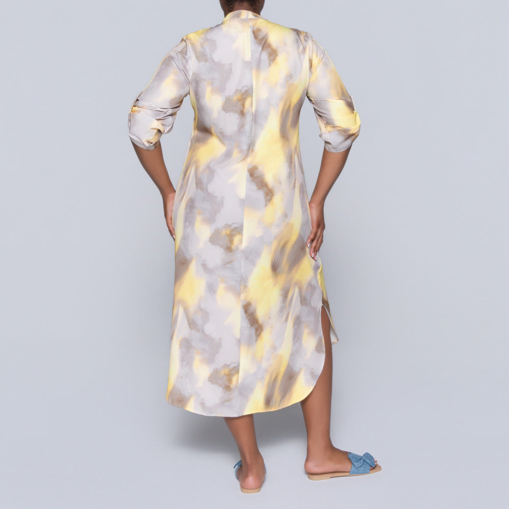 Plus Size Printed Tunic
