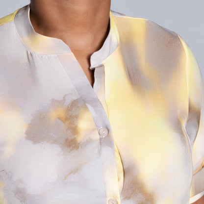 Plus Size Printed Tunic
