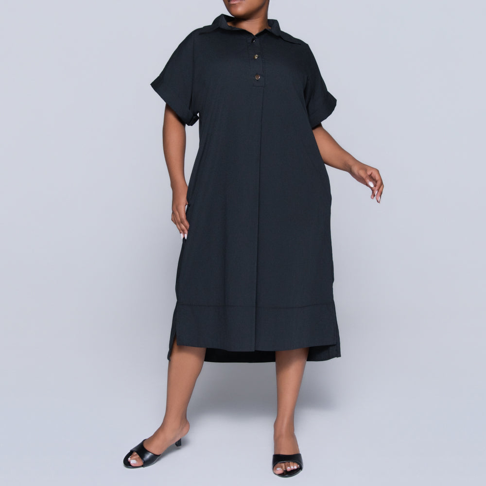 Plus Size Black Tunic