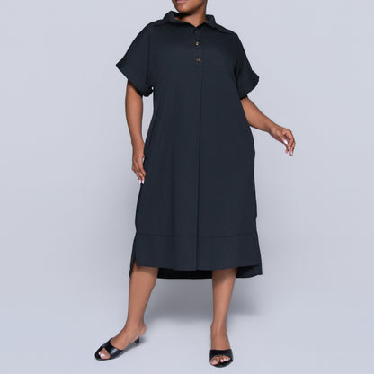 Plus Size Black Tunic