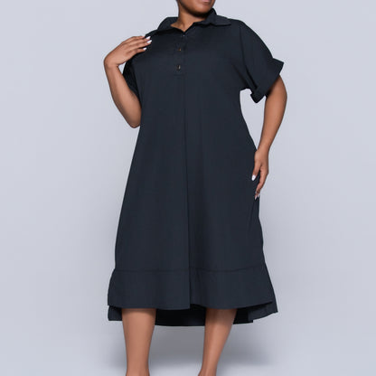 Plus Size Black Tunic