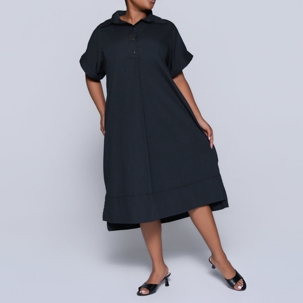 Plus Size Black Tunic