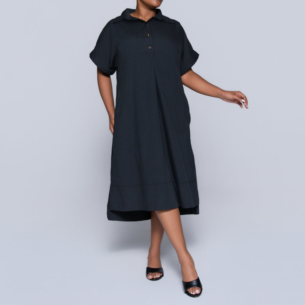 Plus Size Black Tunic