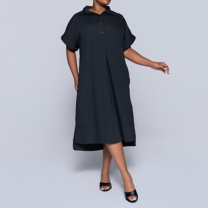 Plus Size Black Tunic