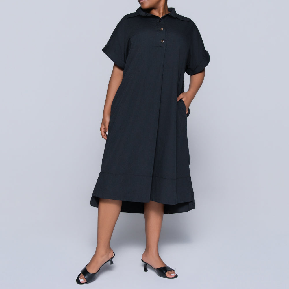 Plus Size Black Tunic