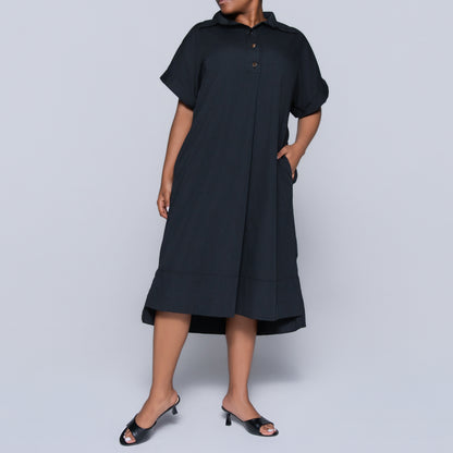 Plus Size Black Tunic