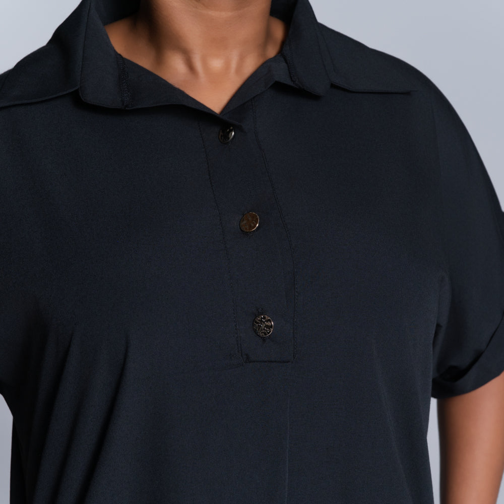 Plus Size Black Tunic