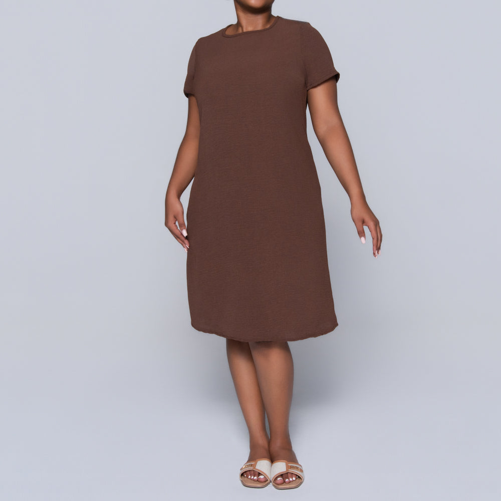 Plus Size Chocolate Tunic