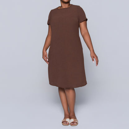 Plus Size Chocolate Tunic
