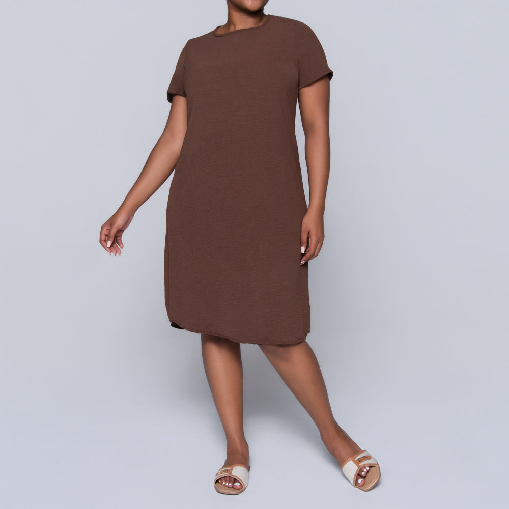 Plus Size Chocolate Tunic