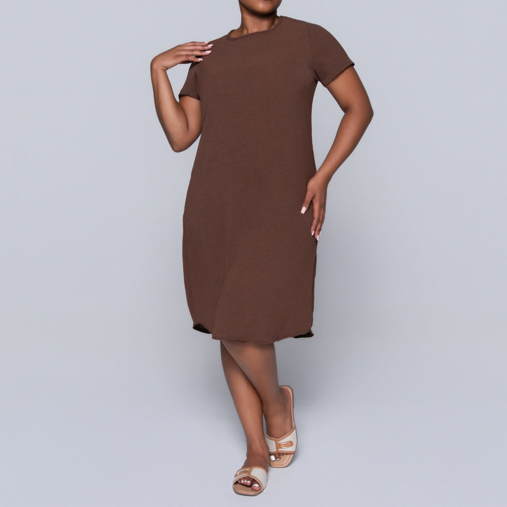 Plus Size Chocolate Tunic