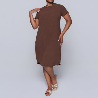 Plus Size Chocolate Tunic