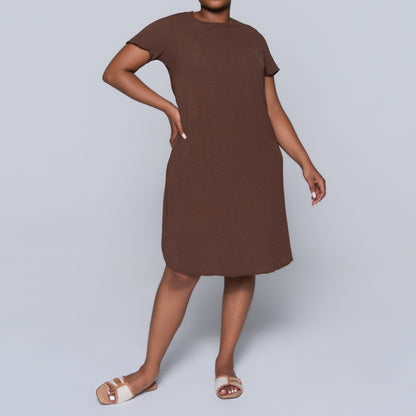 Plus Size Chocolate Tunic