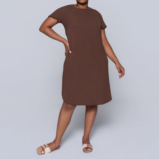 Plus Size Chocolate Tunic