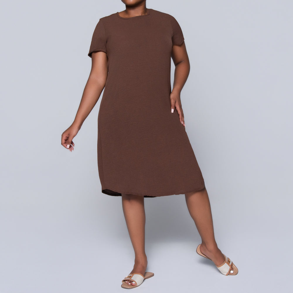 Plus Size Chocolate Tunic