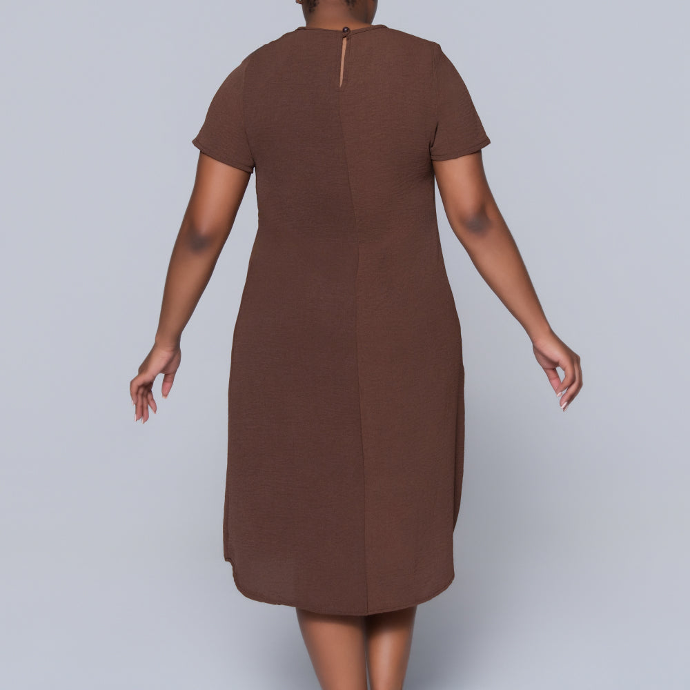Plus Size Chocolate Tunic