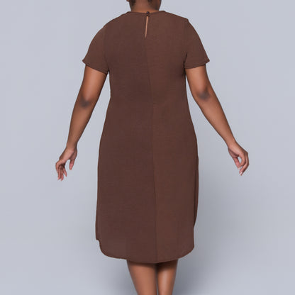 Plus Size Chocolate Tunic