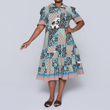 Plus Size Printed Tunic