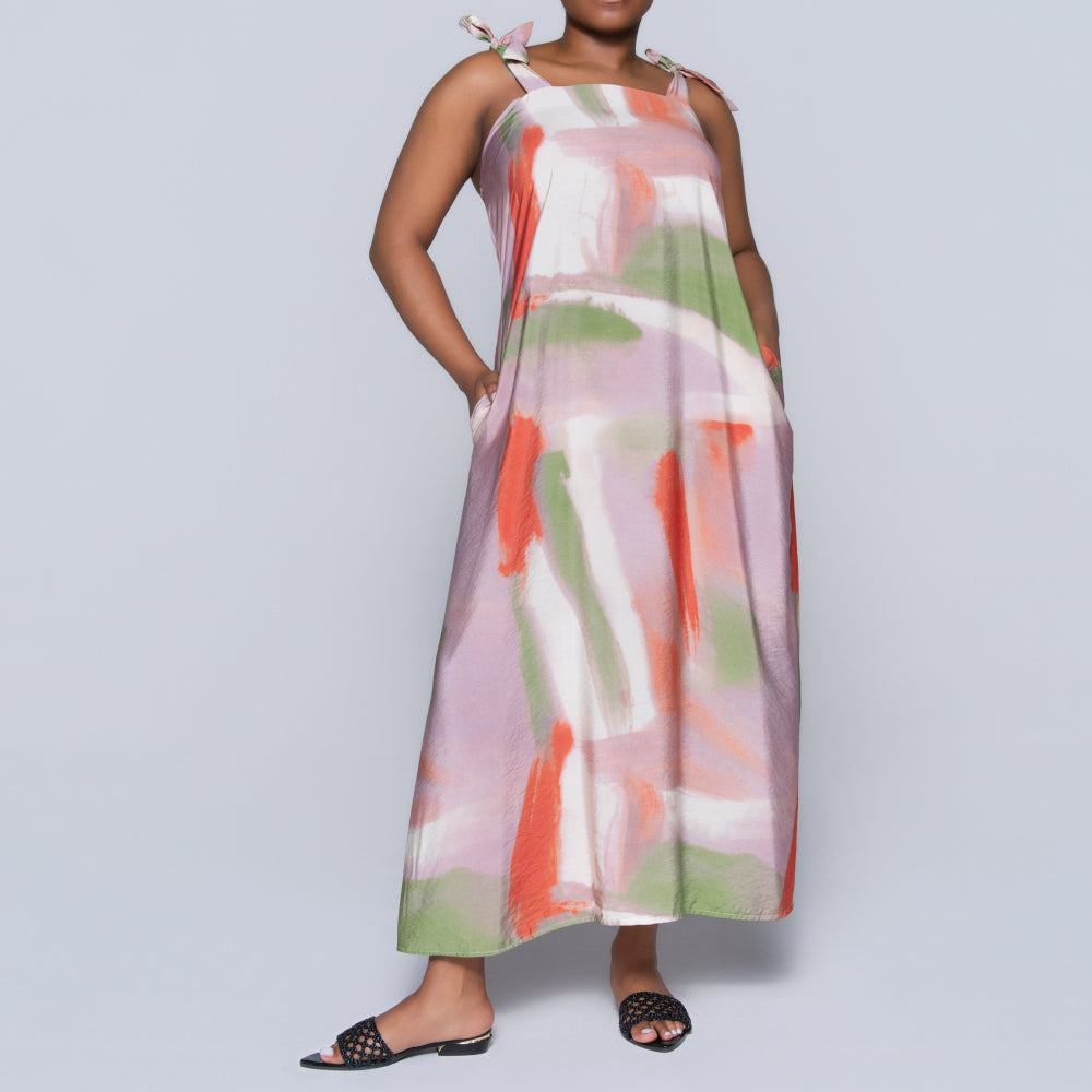 Plus Size Airflow Strappy Dress