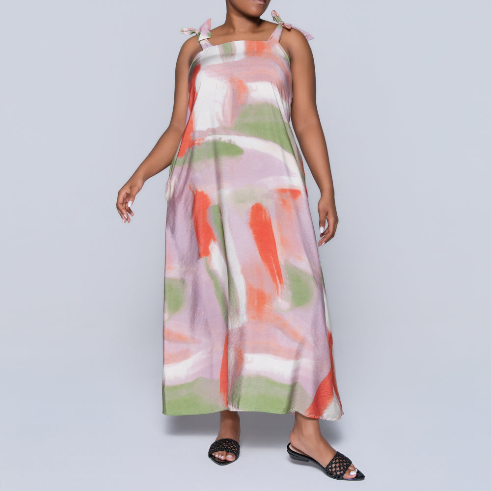 Plus Size Airflow Strappy Dress