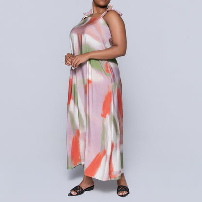 Plus Size Airflow Strappy Dress