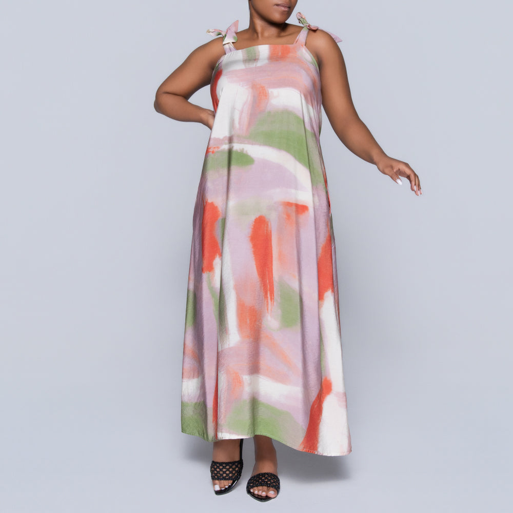 Plus Size Airflow Strappy Dress