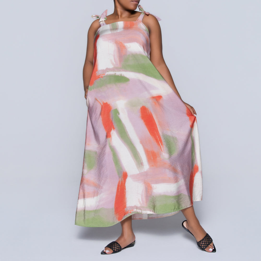 Plus Size Airflow Strappy Dress