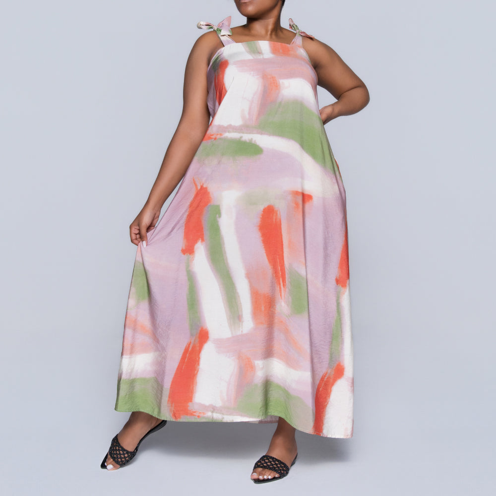 Plus Size Airflow Strappy Dress