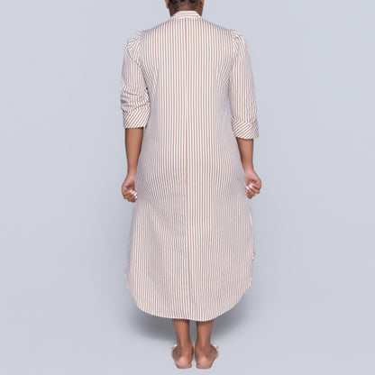 Plus Size Striped Tunic