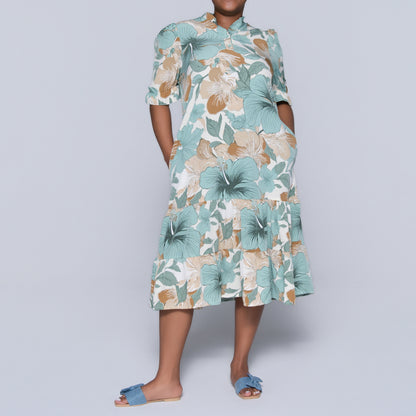 Plus Size Printed Tunic