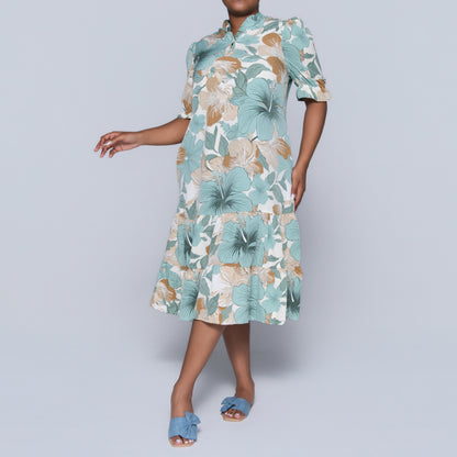 Plus Size Printed Tunic