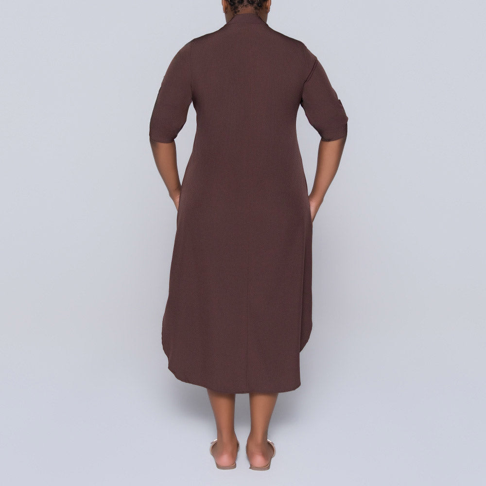 Plus Size Chocolate Tunic