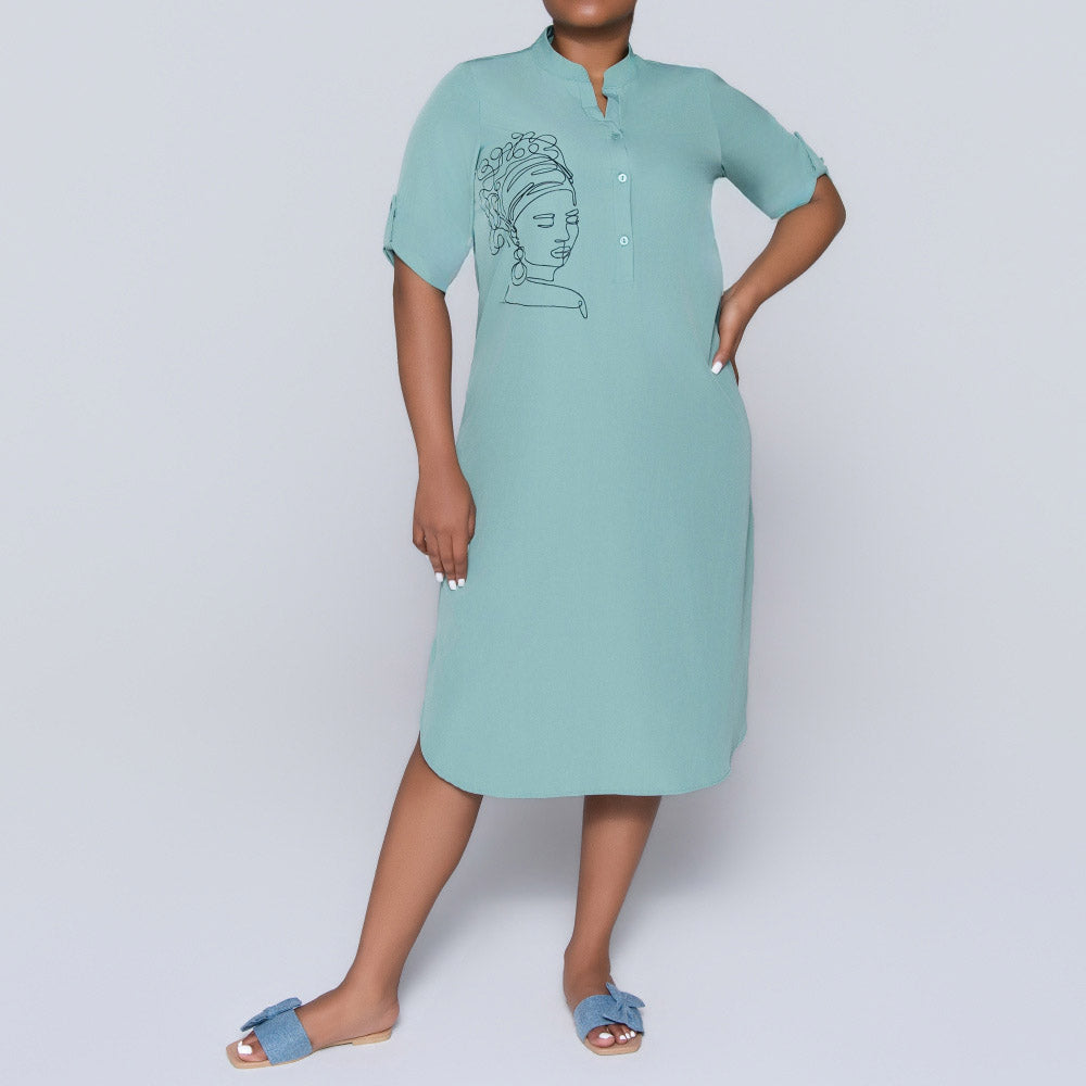Plus Size Sage Tunic