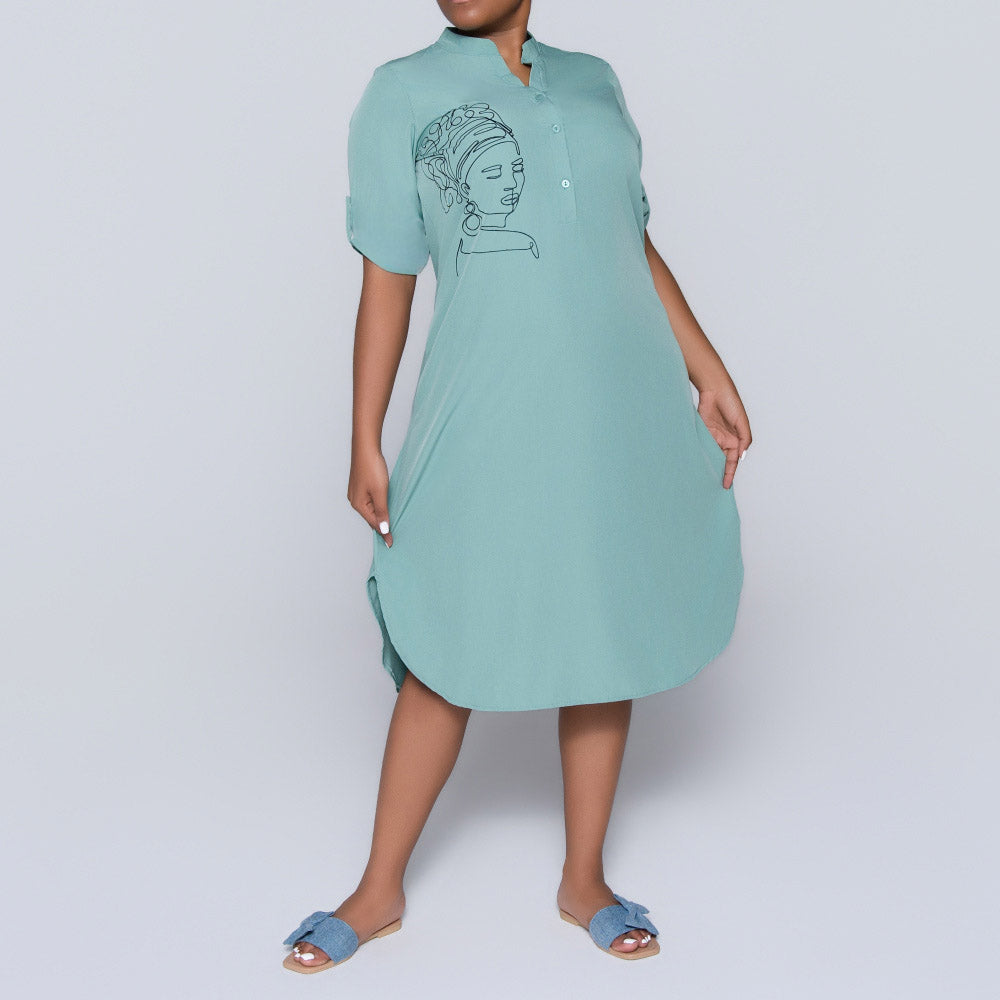 Plus Size Sage Tunic
