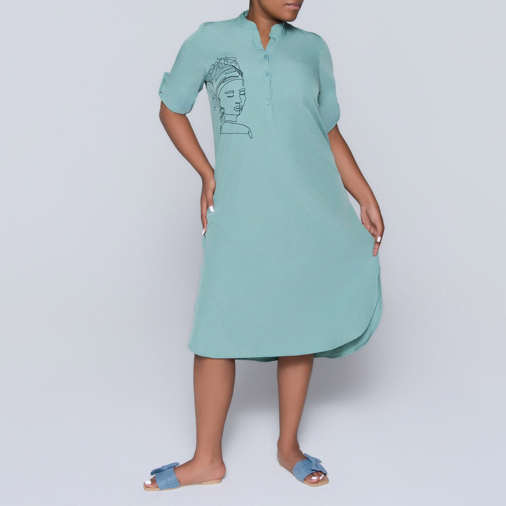 Plus Size Sage Tunic
