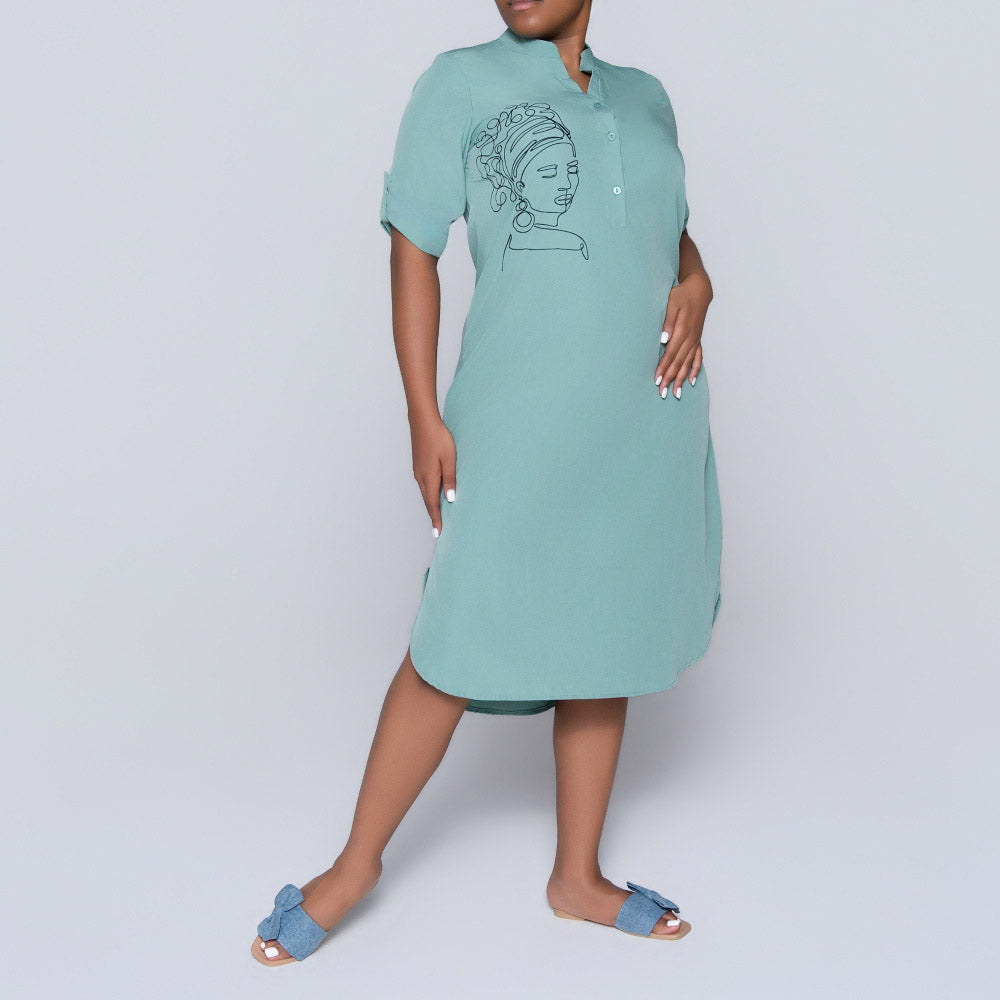 Plus Size Sage Tunic