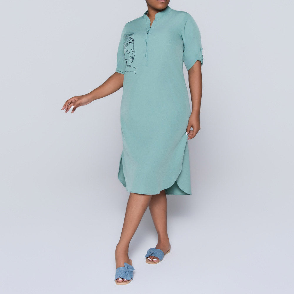 Plus Size Sage Tunic