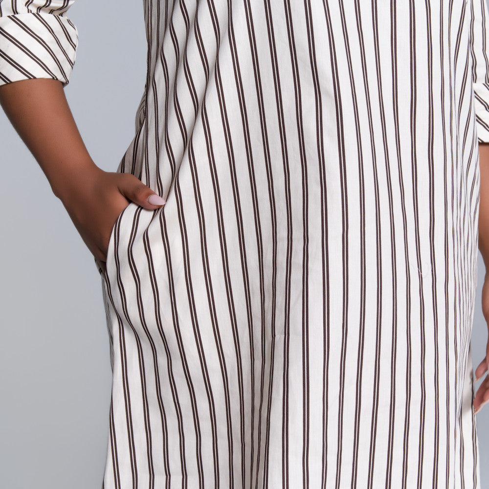 Plus Size Striped Tunic