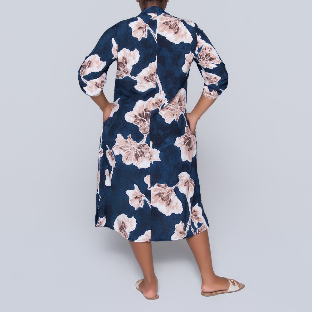 Plus Size Printed Tunic