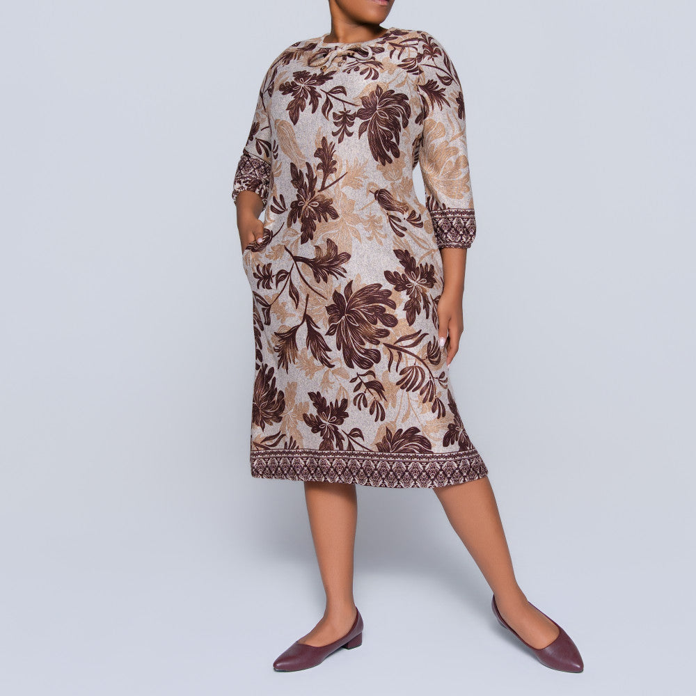 Plus Size Jersey Knit Tunic