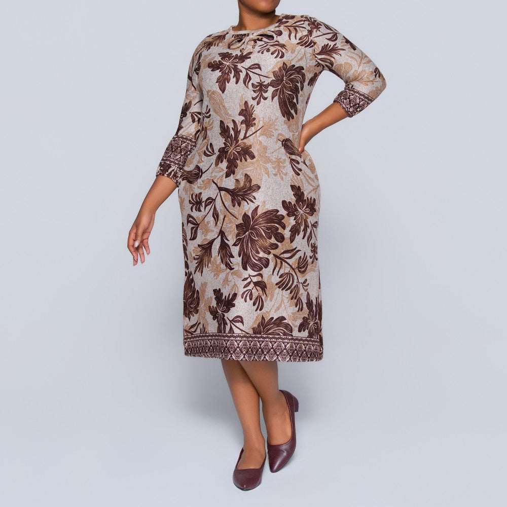 Plus Size Jersey Knit Tunic