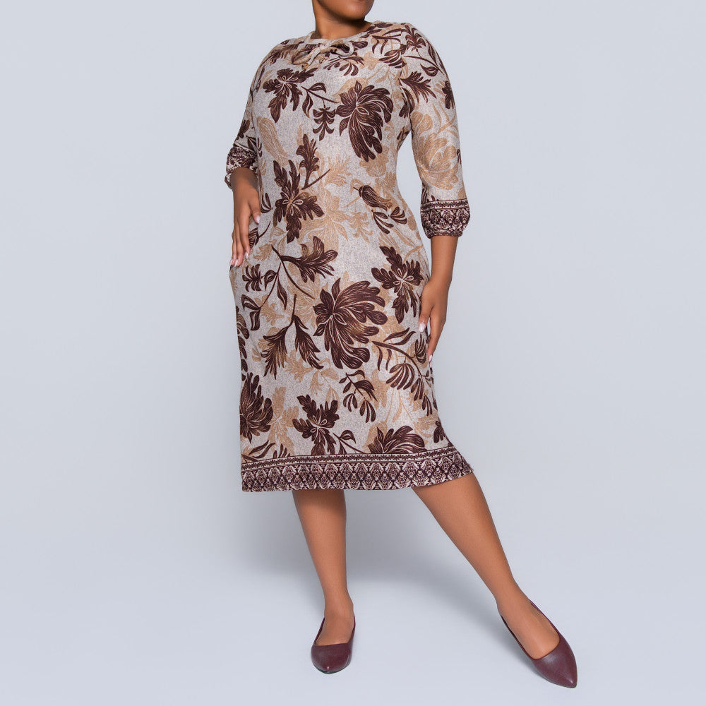 Plus Size Jersey Knit Tunic