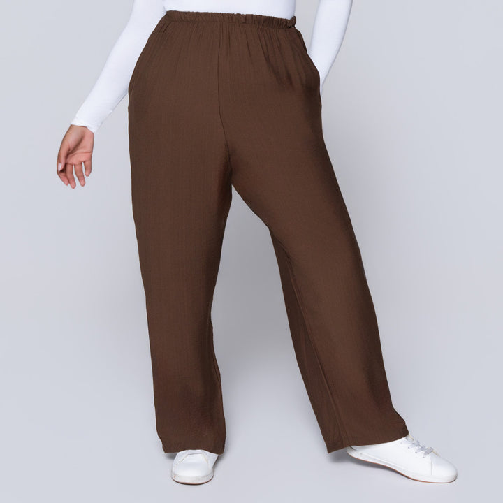 Plus Size Choc  Pocket Edit Pants