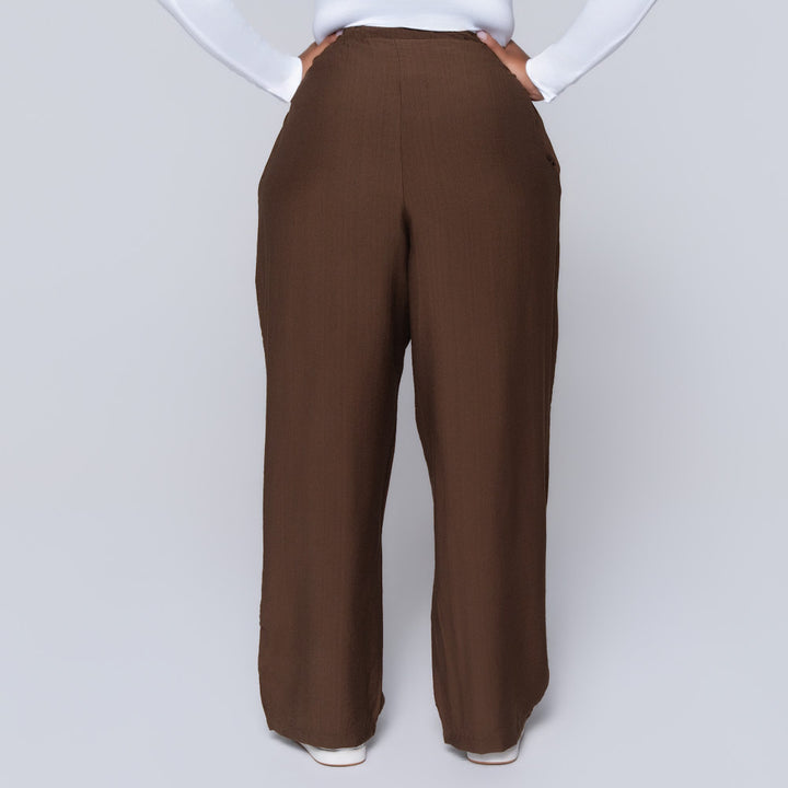 Plus Size Choc  Pocket Edit Pants