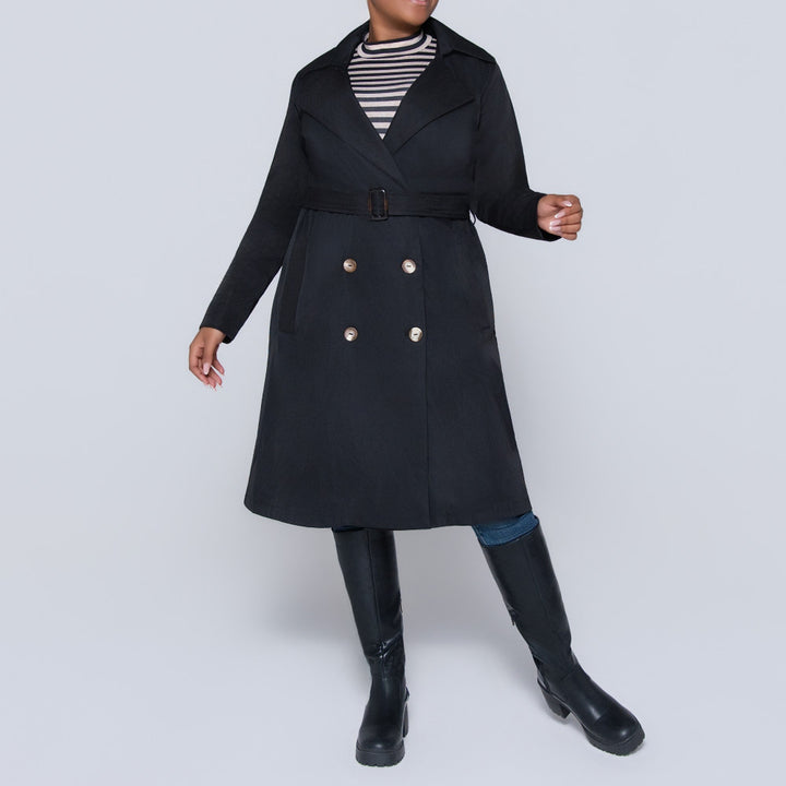 Plus Size Black Jacket