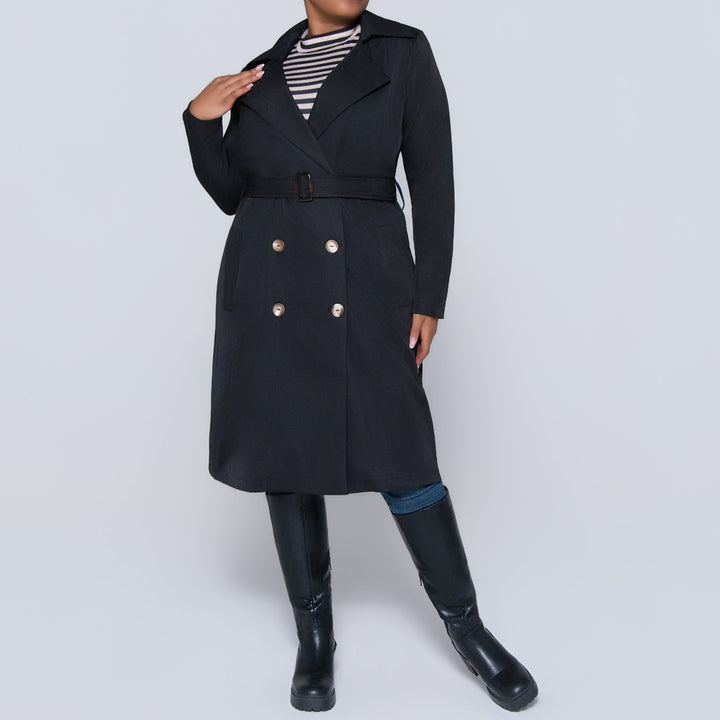 Plus Size Black Jacket