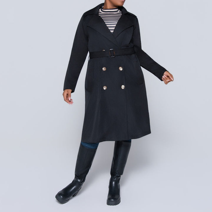 Plus Size Black Jacket