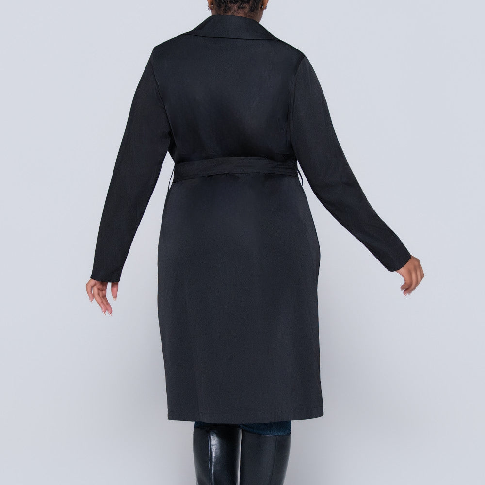Plus Size Black Jacket